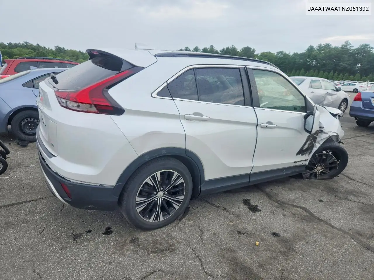 2022 Mitsubishi Eclipse Cross Se VIN: JA4ATWAA1NZ061392 Lot: 57010966