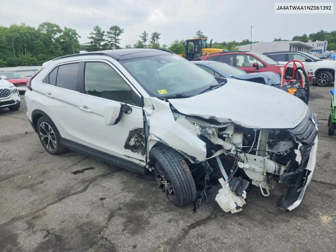 2022 Mitsubishi Eclipse Cross Se VIN: JA4ATWAA1NZ061392 Lot: 57010966