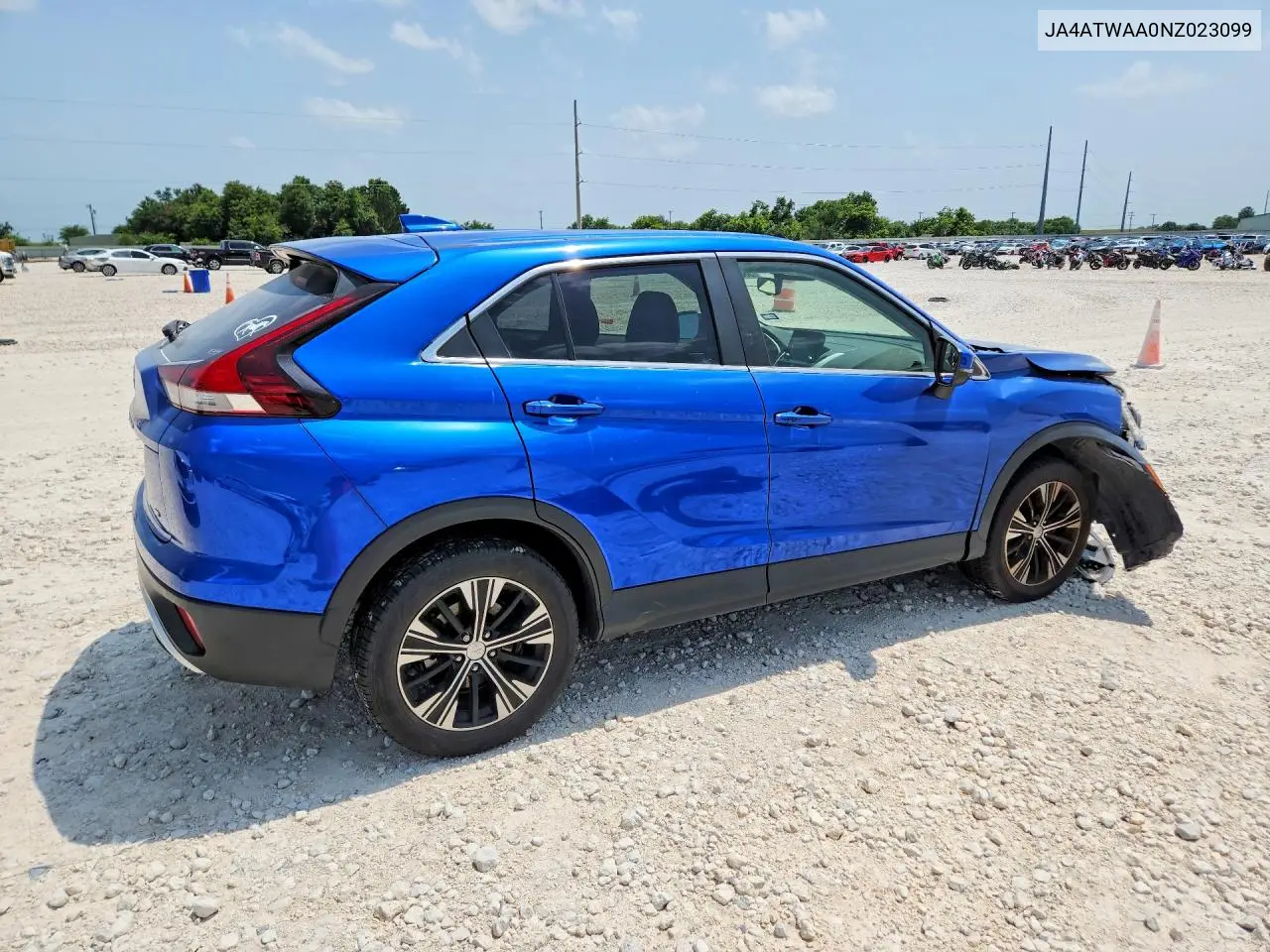 2022 Mitsubishi Eclipse Cross Se VIN: JA4ATWAA0NZ023099 Lot: 58517736