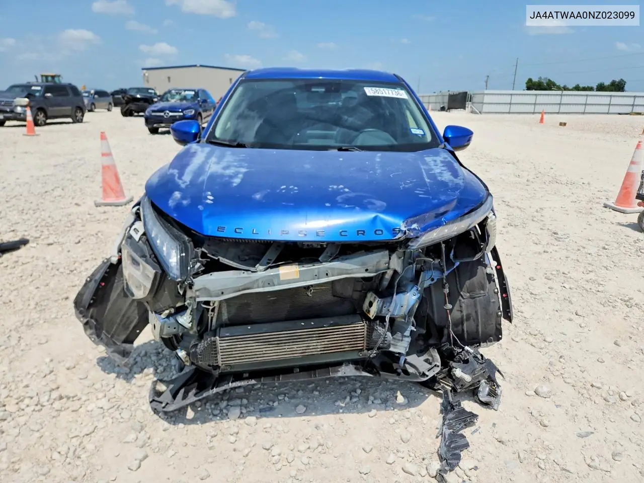 2022 Mitsubishi Eclipse Cross Se VIN: JA4ATWAA0NZ023099 Lot: 58517736