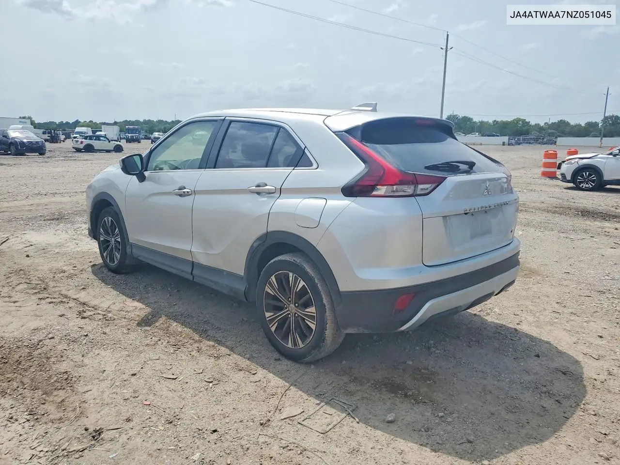 2022 Mitsubishi Eclipse Cross Se VIN: JA4ATWAA7NZ051045 Lot: 58542426