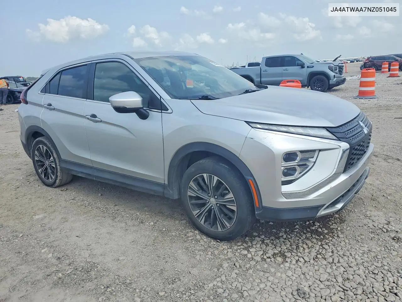 2022 Mitsubishi Eclipse Cross Se VIN: JA4ATWAA7NZ051045 Lot: 58542426