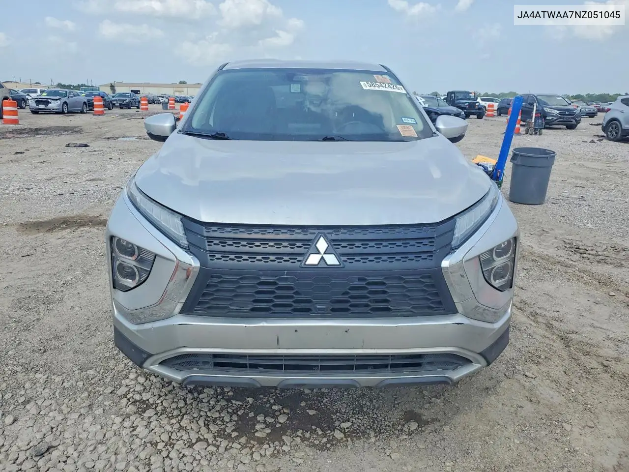 2022 Mitsubishi Eclipse Cross Se VIN: JA4ATWAA7NZ051045 Lot: 58542426