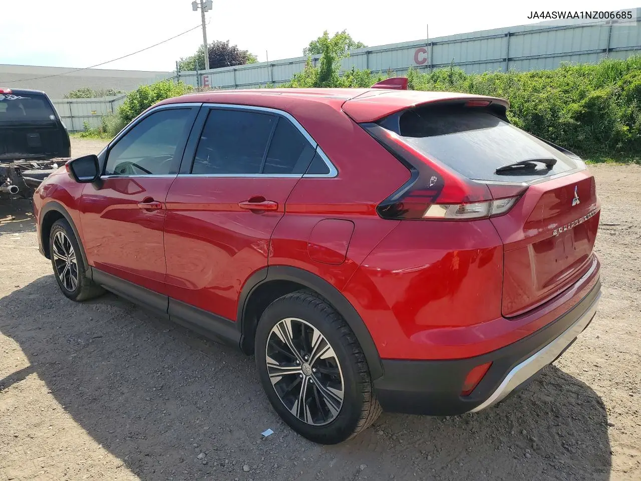 2022 Mitsubishi Eclipse Cross Se VIN: JA4ASWAA1NZ006685 Lot: 58629226