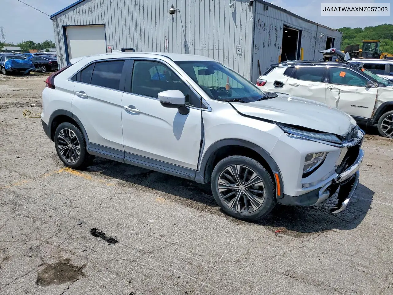 2022 Mitsubishi Eclipse Cross Se VIN: JA4ATWAAXNZ057003 Lot: 59249106