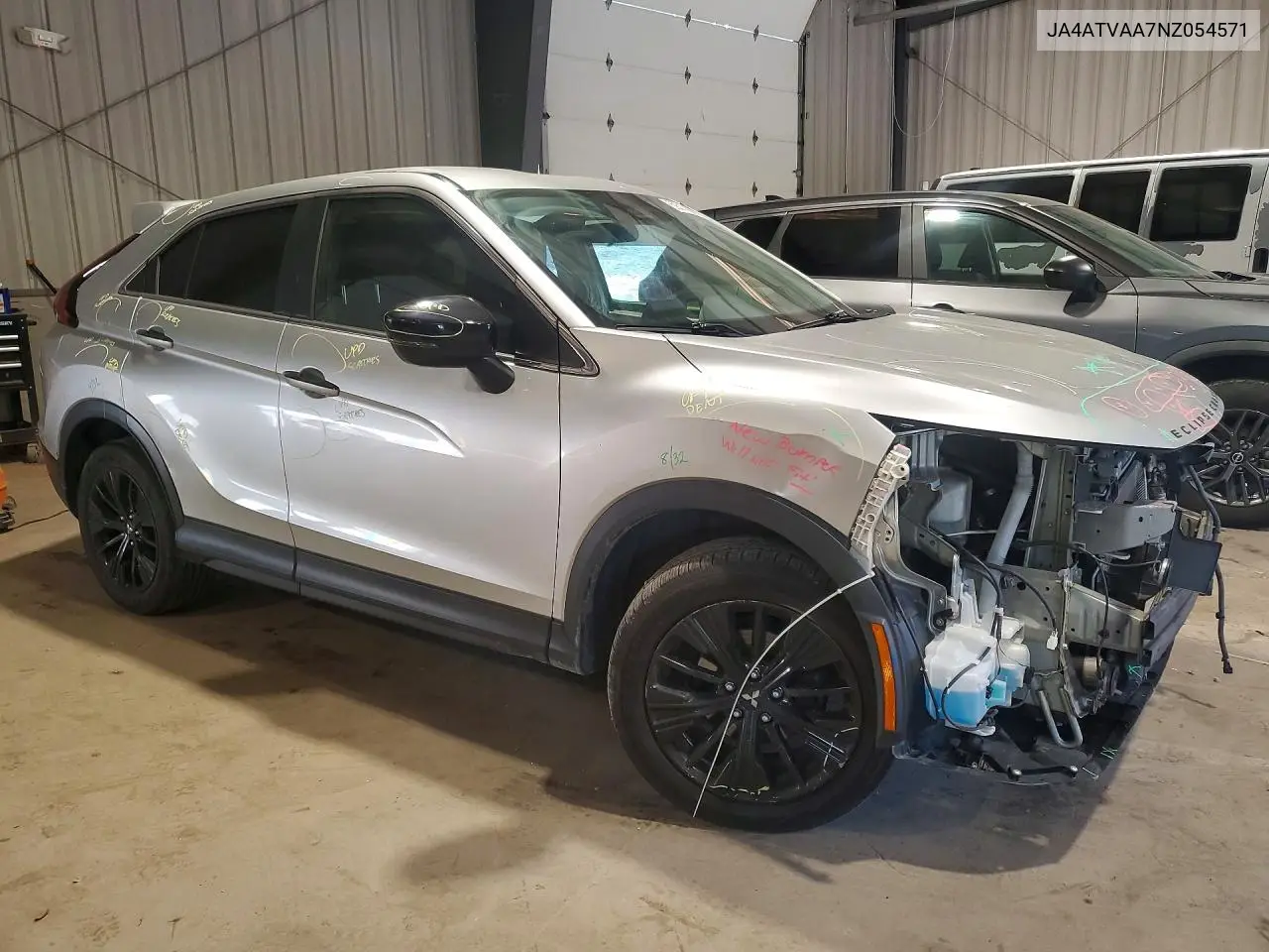 2022 Mitsubishi Eclipse Cross Le VIN: JA4ATVAA7NZ054571 Lot: 59313866
