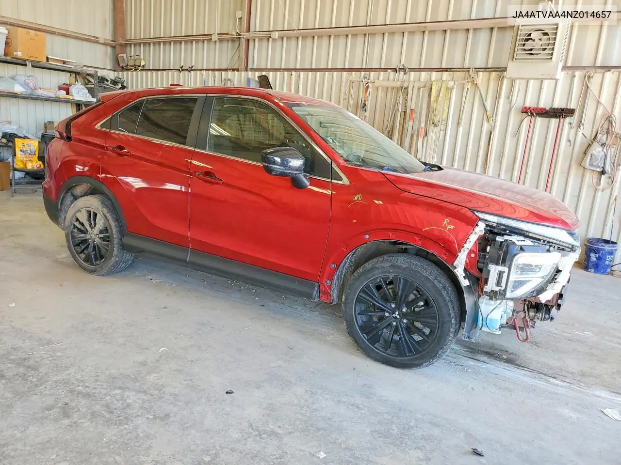 2022 Mitsubishi Eclipse Cross Le VIN: JA4ATVAA4NZ014657 Lot: 60049556