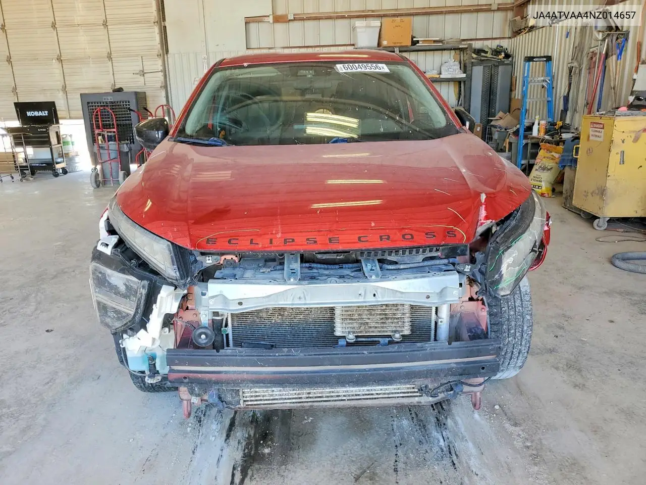 2022 Mitsubishi Eclipse Cross Le VIN: JA4ATVAA4NZ014657 Lot: 60049556