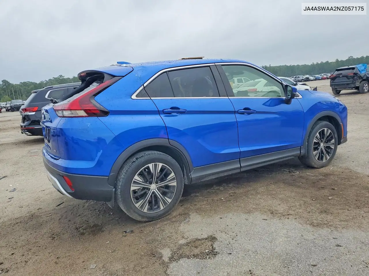 2022 Mitsubishi Eclipse Cross Se VIN: JA4ASWAA2NZ057175 Lot: 60916376