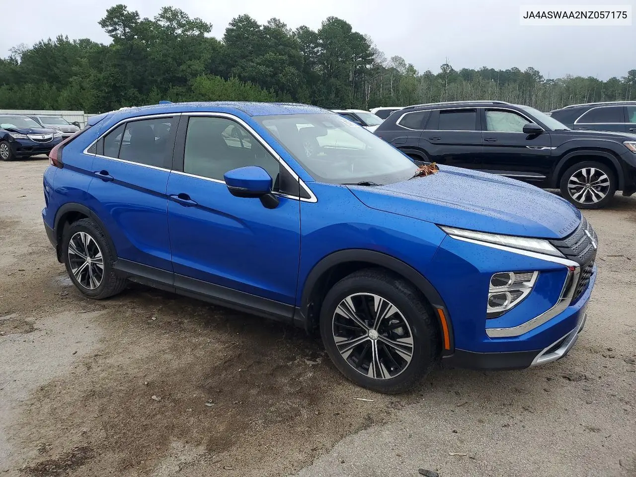 2022 Mitsubishi Eclipse Cross Se VIN: JA4ASWAA2NZ057175 Lot: 60916376