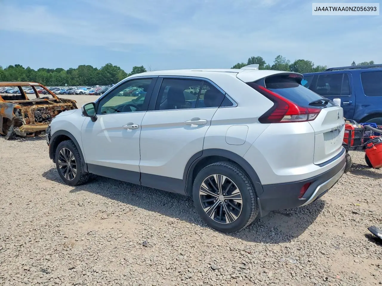 2022 Mitsubishi Eclipse Cross Se VIN: JA4ATWAA0NZ056393 Lot: 60977366