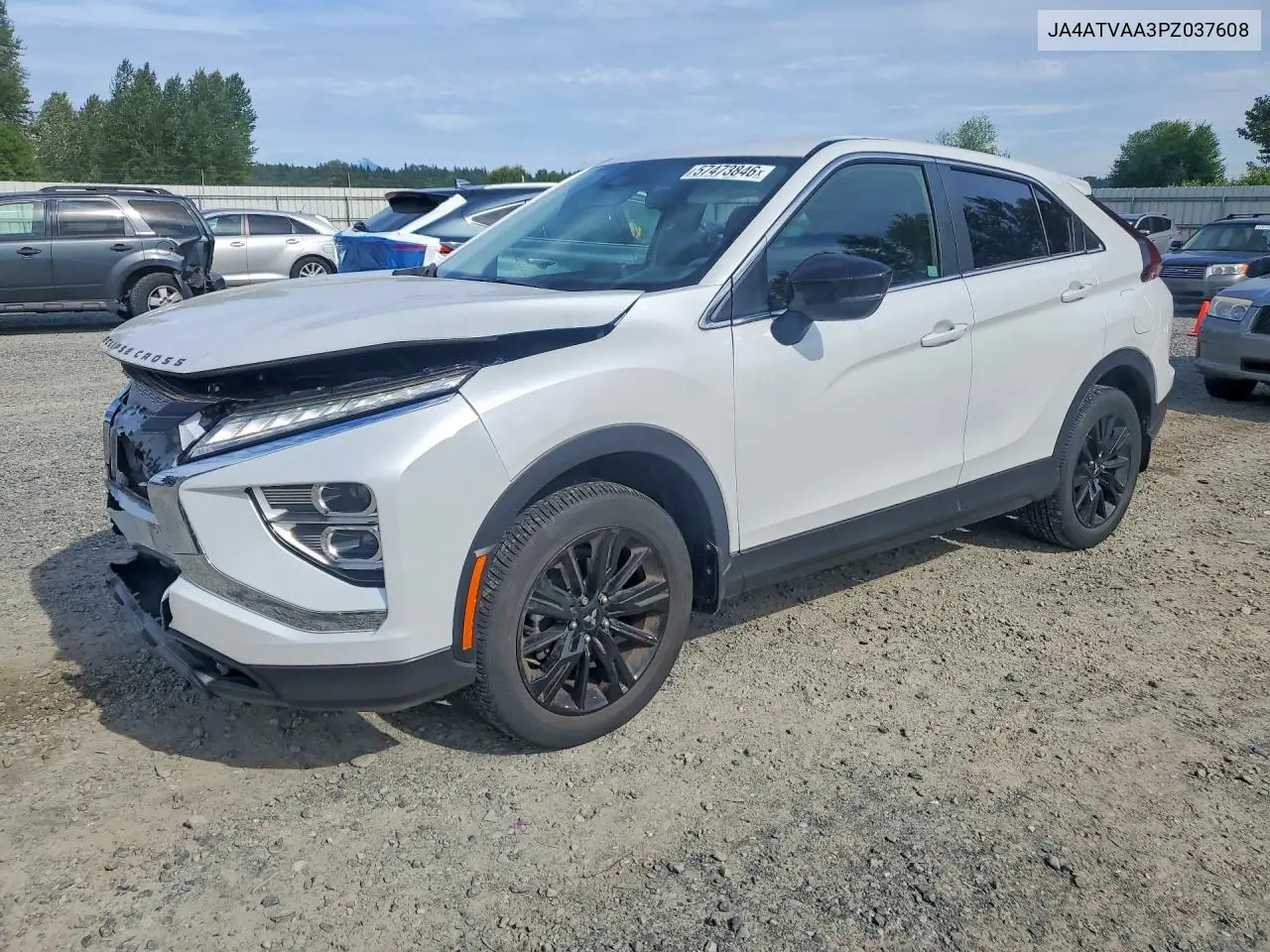 2023 Mitsubishi Eclipse Cross Le VIN: JA4ATVAA3PZ037608 Lot: 57473846