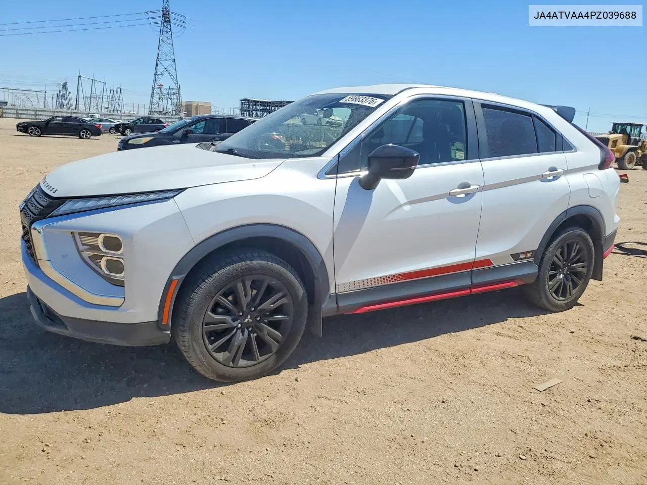 2023 Mitsubishi Eclipse Cross Le VIN: JA4ATVAA4PZ039688 Lot: 59863376