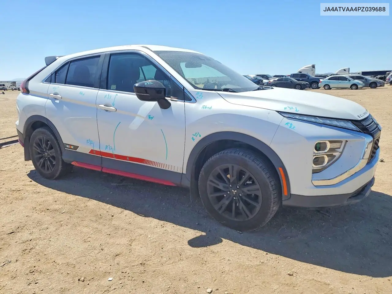 2023 Mitsubishi Eclipse Cross Le VIN: JA4ATVAA4PZ039688 Lot: 59863376