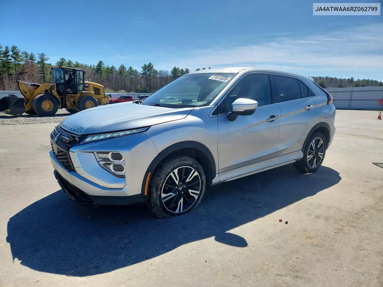 2024 Mitsubishi Eclipse Cross Se VIN: JA4ATWAA6RZ062799 Lot: 51673026