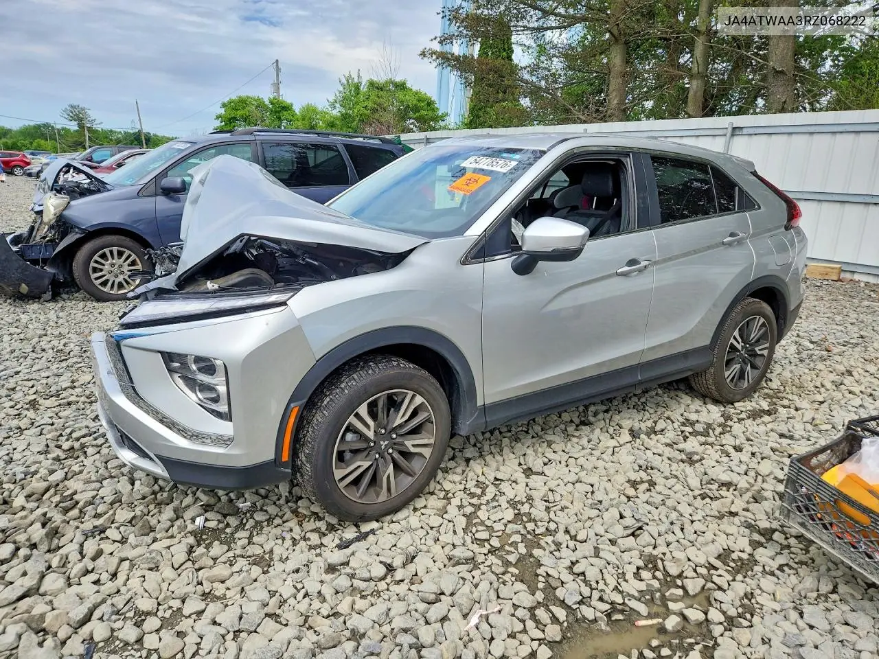 2024 Mitsubishi Eclipse Cross Se VIN: JA4ATWAA3RZ068222 Lot: 54778576