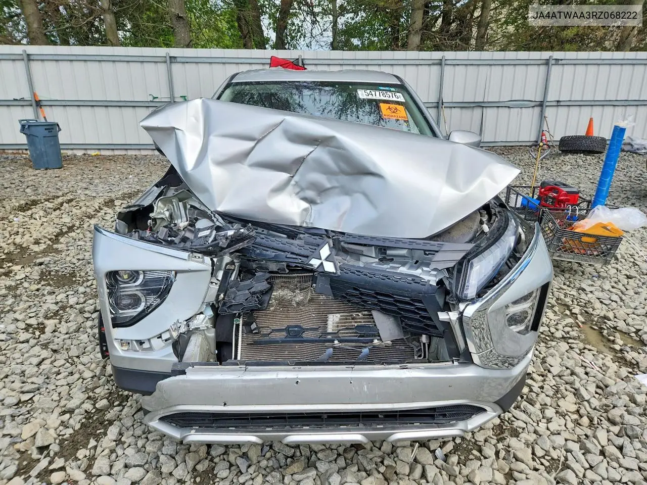2024 Mitsubishi Eclipse Cross Se VIN: JA4ATWAA3RZ068222 Lot: 54778576