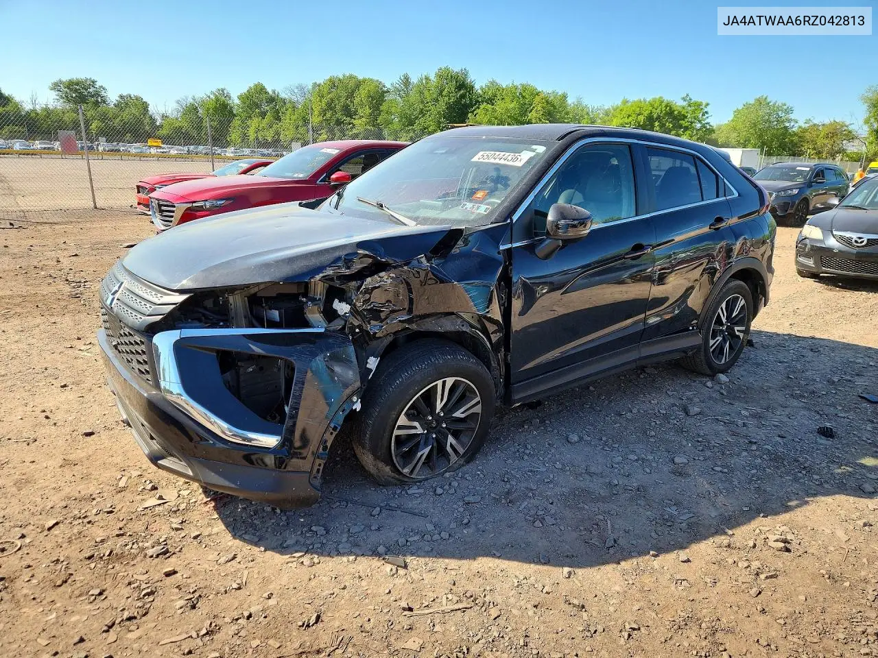 2024 Mitsubishi Eclipse Cross Se VIN: JA4ATWAA6RZ042813 Lot: 55044436