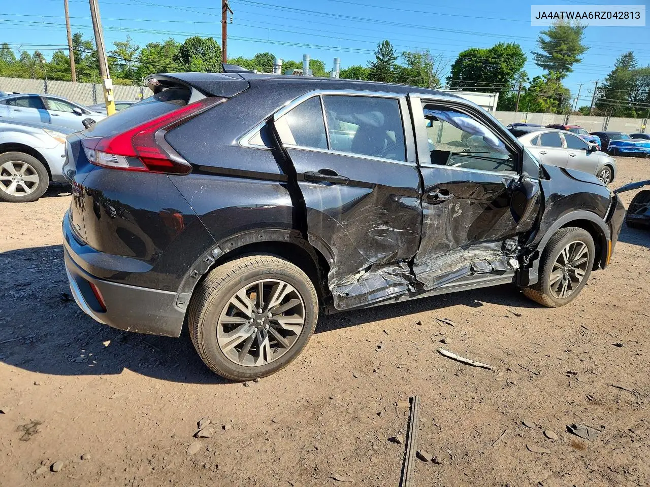 2024 Mitsubishi Eclipse Cross Se VIN: JA4ATWAA6RZ042813 Lot: 55044436