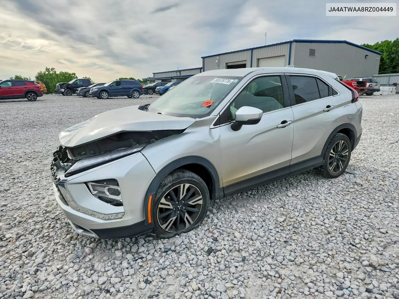 2024 Mitsubishi Eclipse Cross Se VIN: JA4ATWAA8RZ004449 Lot: 55578776