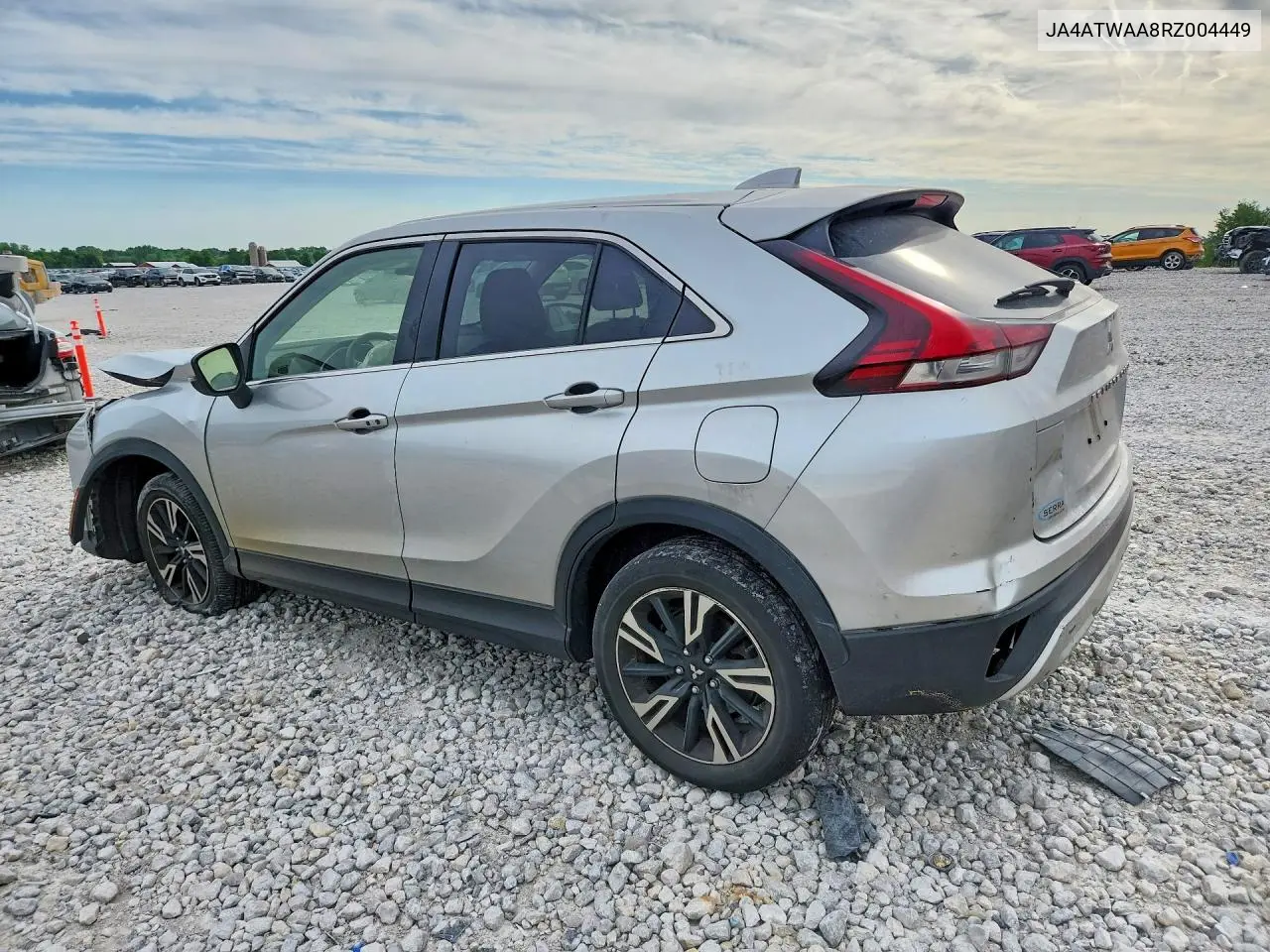 2024 Mitsubishi Eclipse Cross Se VIN: JA4ATWAA8RZ004449 Lot: 55578776