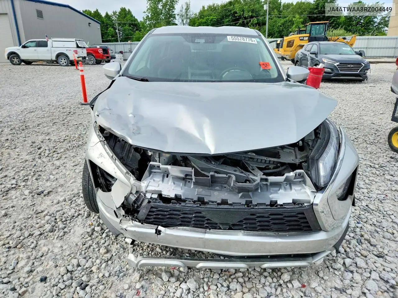 2024 Mitsubishi Eclipse Cross Se VIN: JA4ATWAA8RZ004449 Lot: 55578776