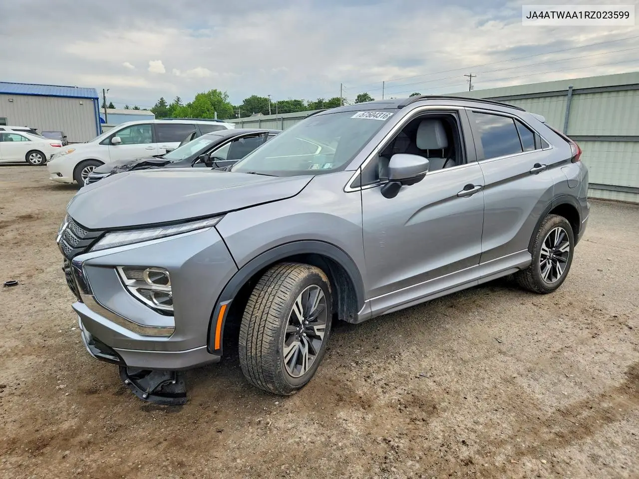 2024 Mitsubishi Eclipse Cross Se VIN: JA4ATWAA1RZ023599 Lot: 57504316