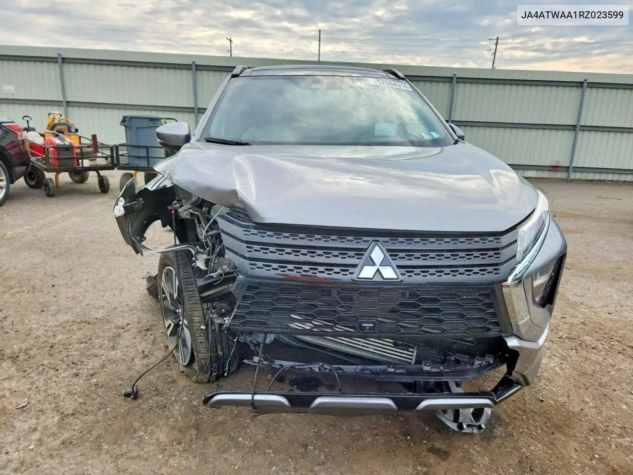 2024 Mitsubishi Eclipse Cross Se VIN: JA4ATWAA1RZ023599 Lot: 57504316