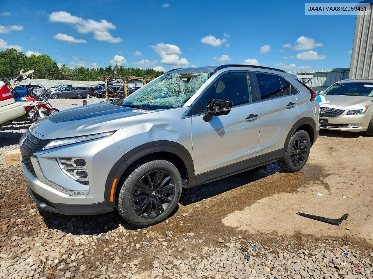 2024 Mitsubishi Eclipse Cross Le VIN: JA4ATVAA8RZ059431 Lot: 58214086