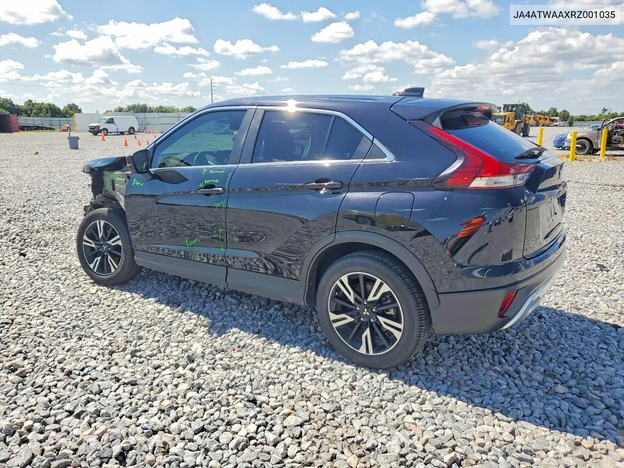2024 Mitsubishi Eclipse Cross Se VIN: JA4ATWAAXRZ001035 Lot: 58278476
