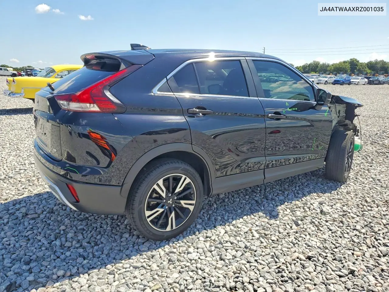2024 Mitsubishi Eclipse Cross Se VIN: JA4ATWAAXRZ001035 Lot: 58278476