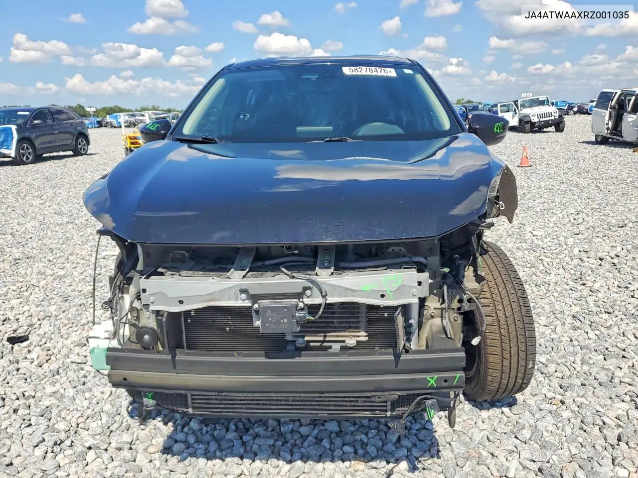 2024 Mitsubishi Eclipse Cross Se VIN: JA4ATWAAXRZ001035 Lot: 58278476