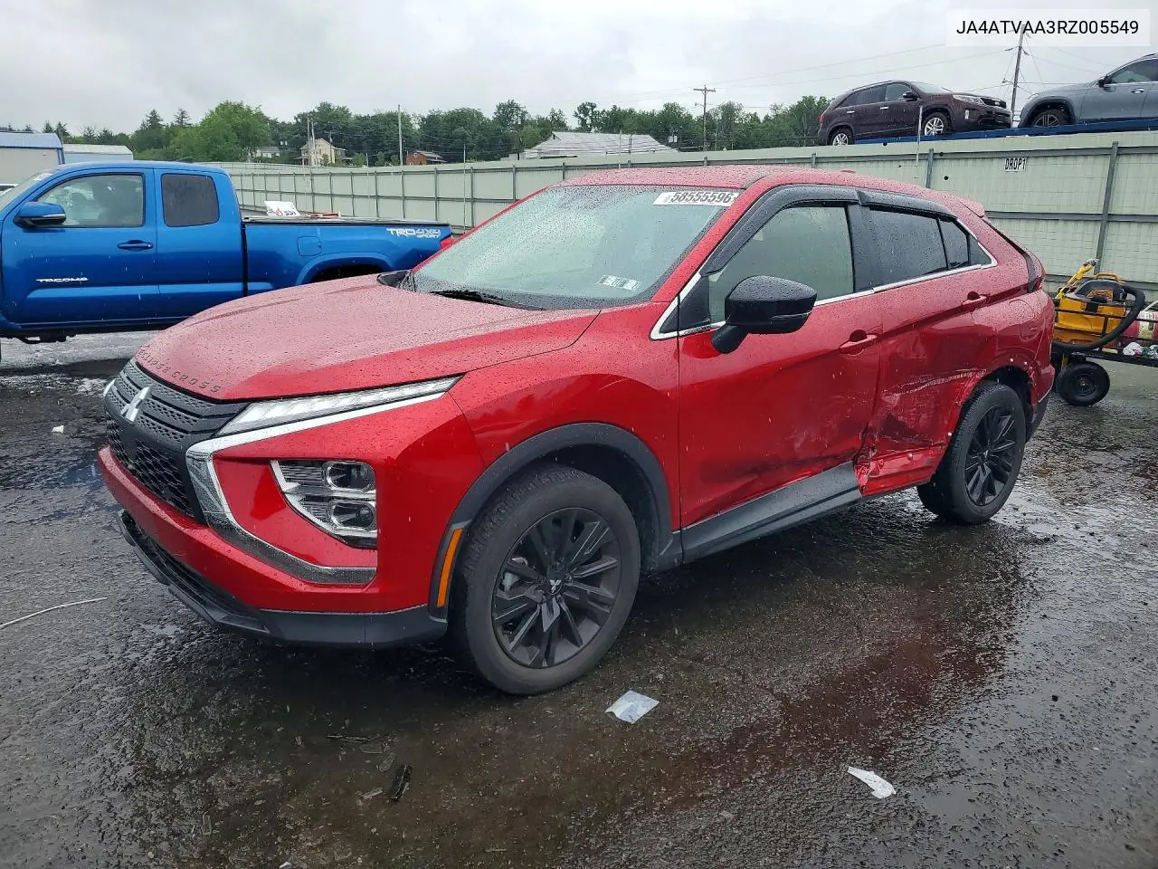 2024 Mitsubishi Eclipse Cross Le VIN: JA4ATVAA3RZ005549 Lot: 58555596