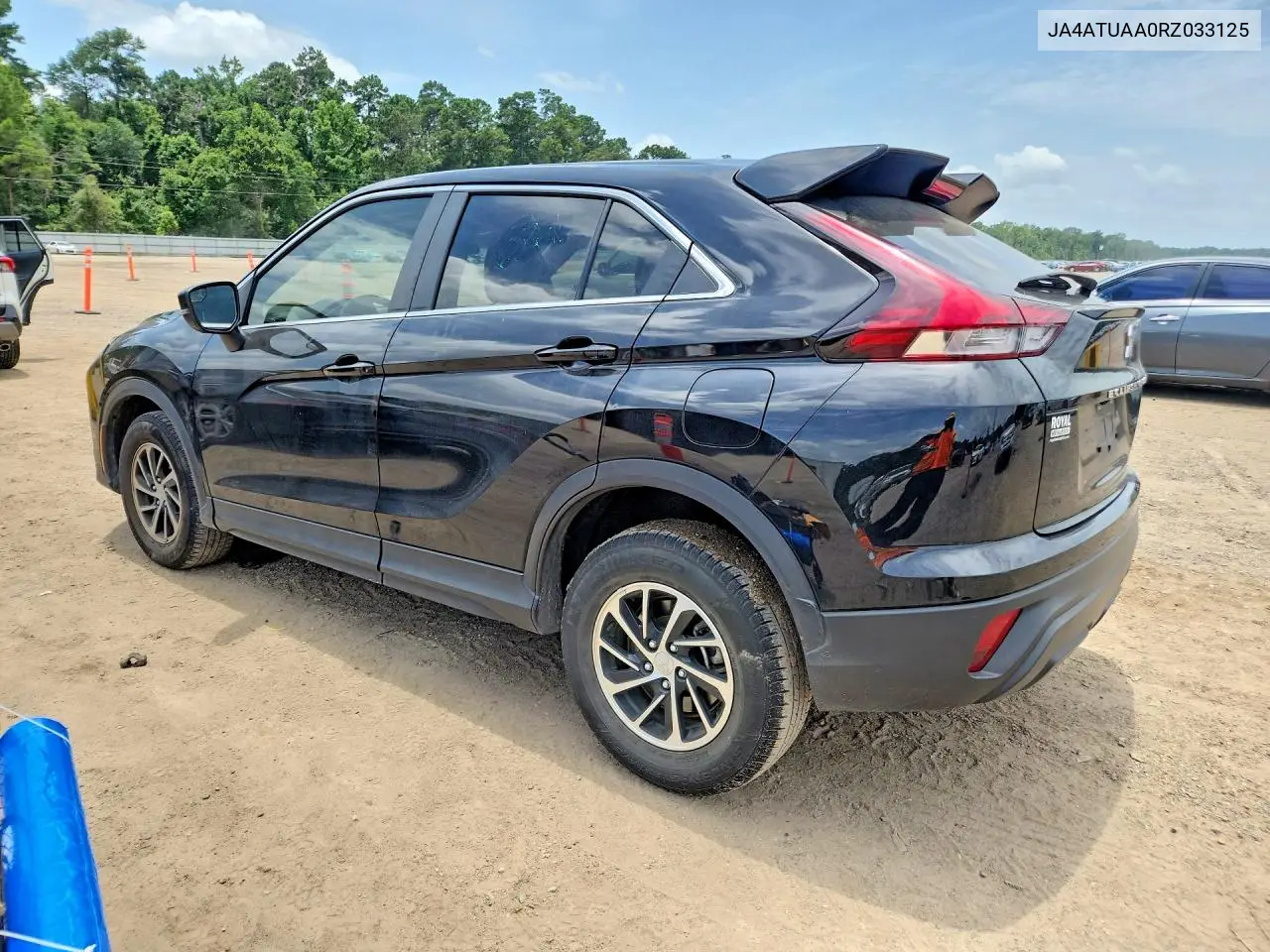 2024 Mitsubishi Eclipse Cross Es VIN: JA4ATUAA0RZ033125 Lot: 58606946