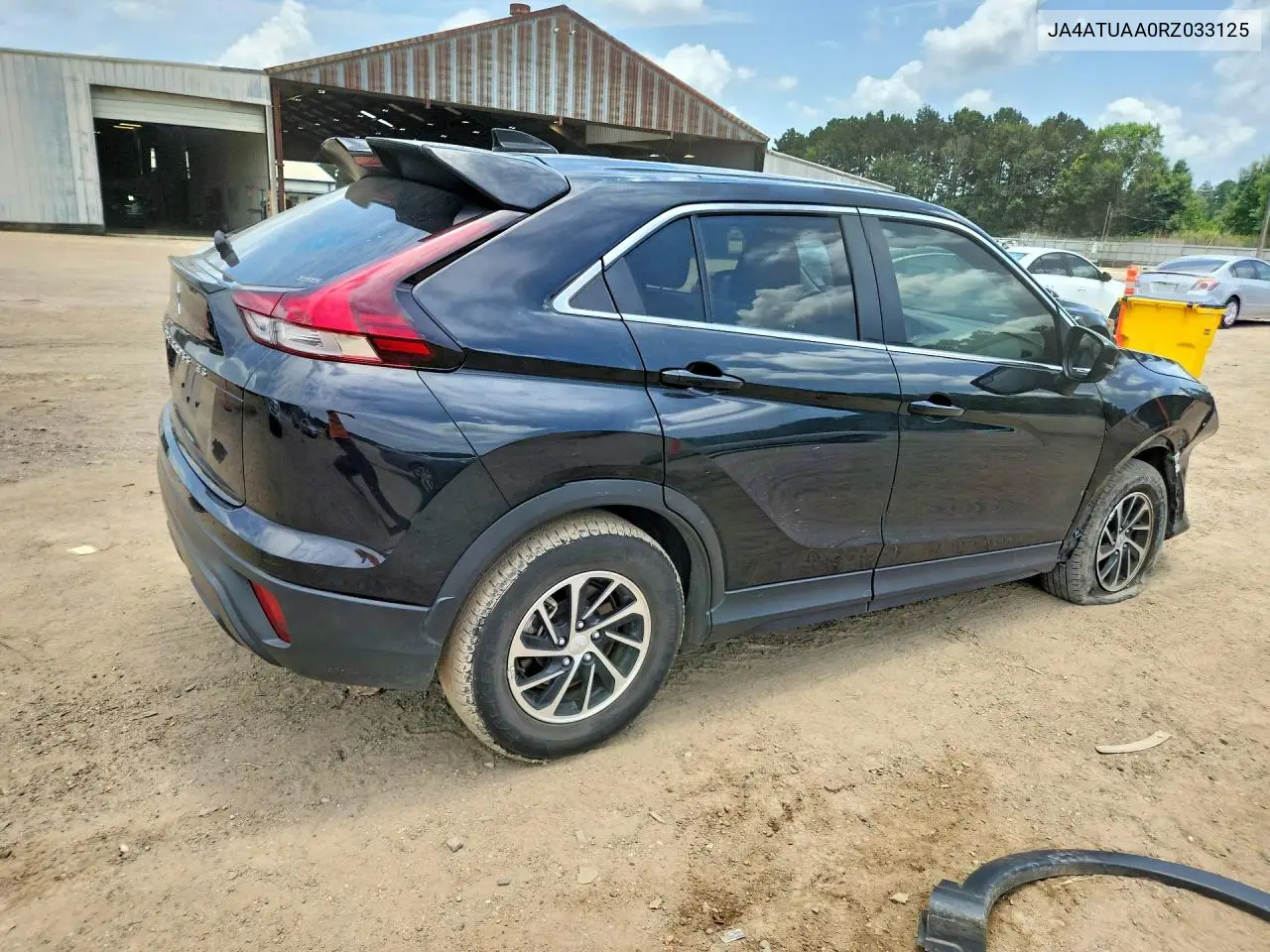 2024 Mitsubishi Eclipse Cross Es VIN: JA4ATUAA0RZ033125 Lot: 58606946