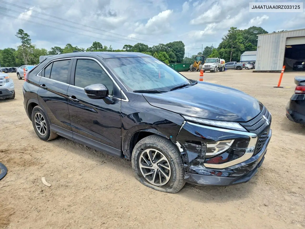 2024 Mitsubishi Eclipse Cross Es VIN: JA4ATUAA0RZ033125 Lot: 58606946