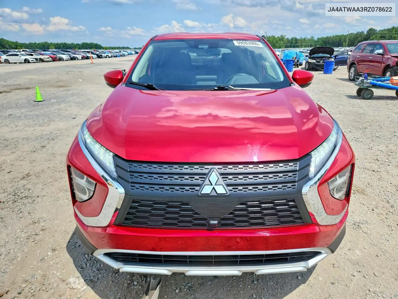 2024 Mitsubishi Eclipse Cross Se VIN: JA4ATWAA3RZ078622 Lot: 59083906
