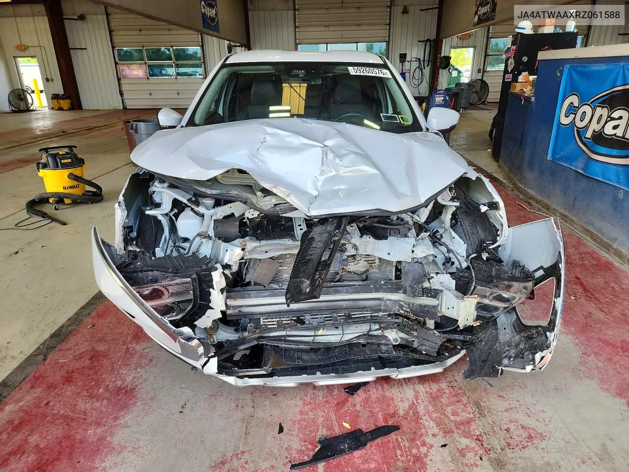 2024 Mitsubishi Eclipse Cross Se VIN: JA4ATWAAXRZ061588 Lot: 59260576