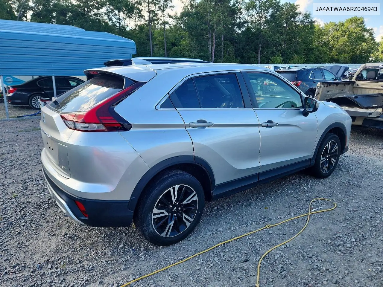 2024 Mitsubishi Eclipse Cross Se VIN: JA4ATWAA6RZ046943 Lot: 59846356