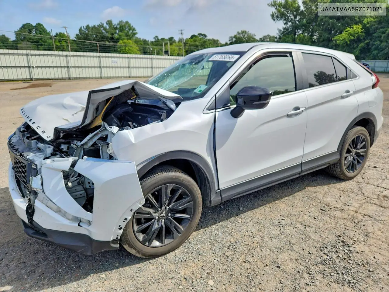 2024 Mitsubishi Eclipse Cross Le VIN: JA4ATVAA5RZ071021 Lot: 61768866