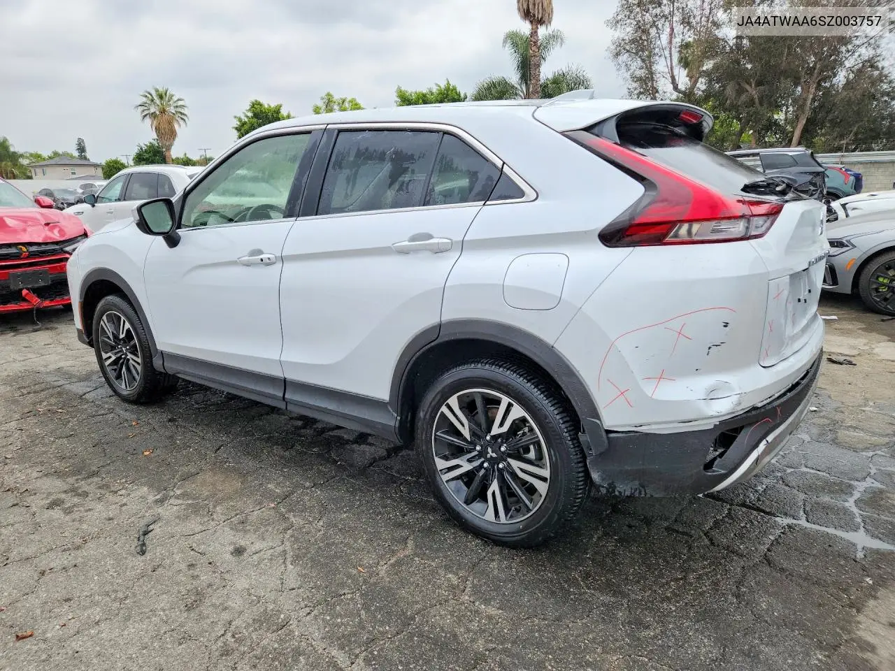2025 Mitsubishi Eclipse Cross Se VIN: JA4ATWAA6SZ003757 Lot: 53925876