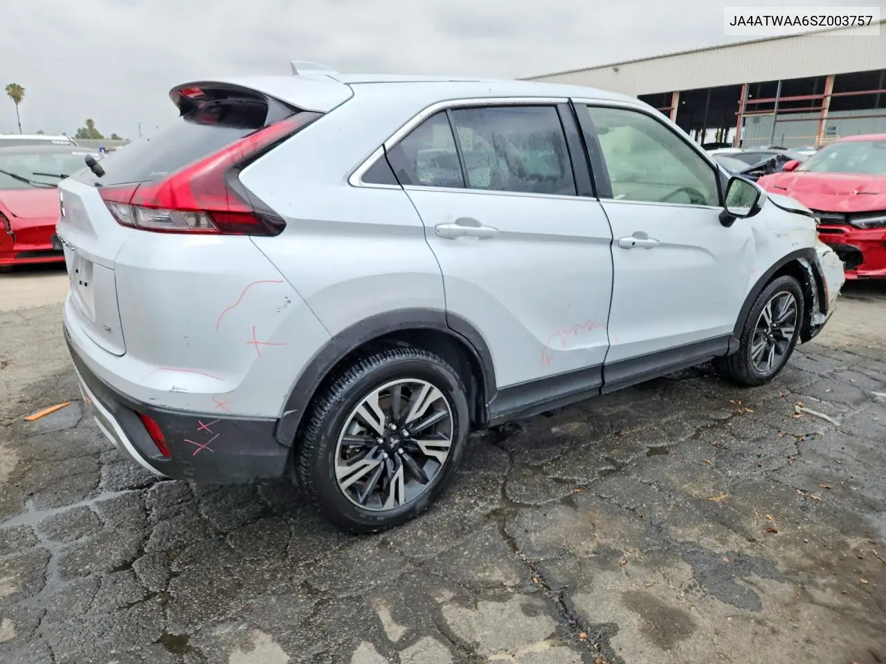 2025 Mitsubishi Eclipse Cross Se VIN: JA4ATWAA6SZ003757 Lot: 53925876
