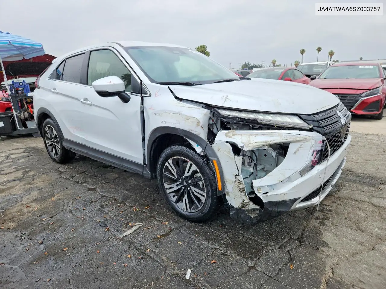 2025 Mitsubishi Eclipse Cross Se VIN: JA4ATWAA6SZ003757 Lot: 53925876