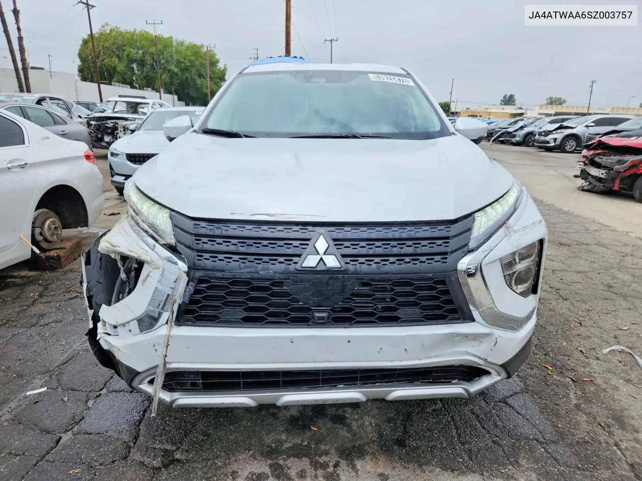 2025 Mitsubishi Eclipse Cross Se VIN: JA4ATWAA6SZ003757 Lot: 53925876