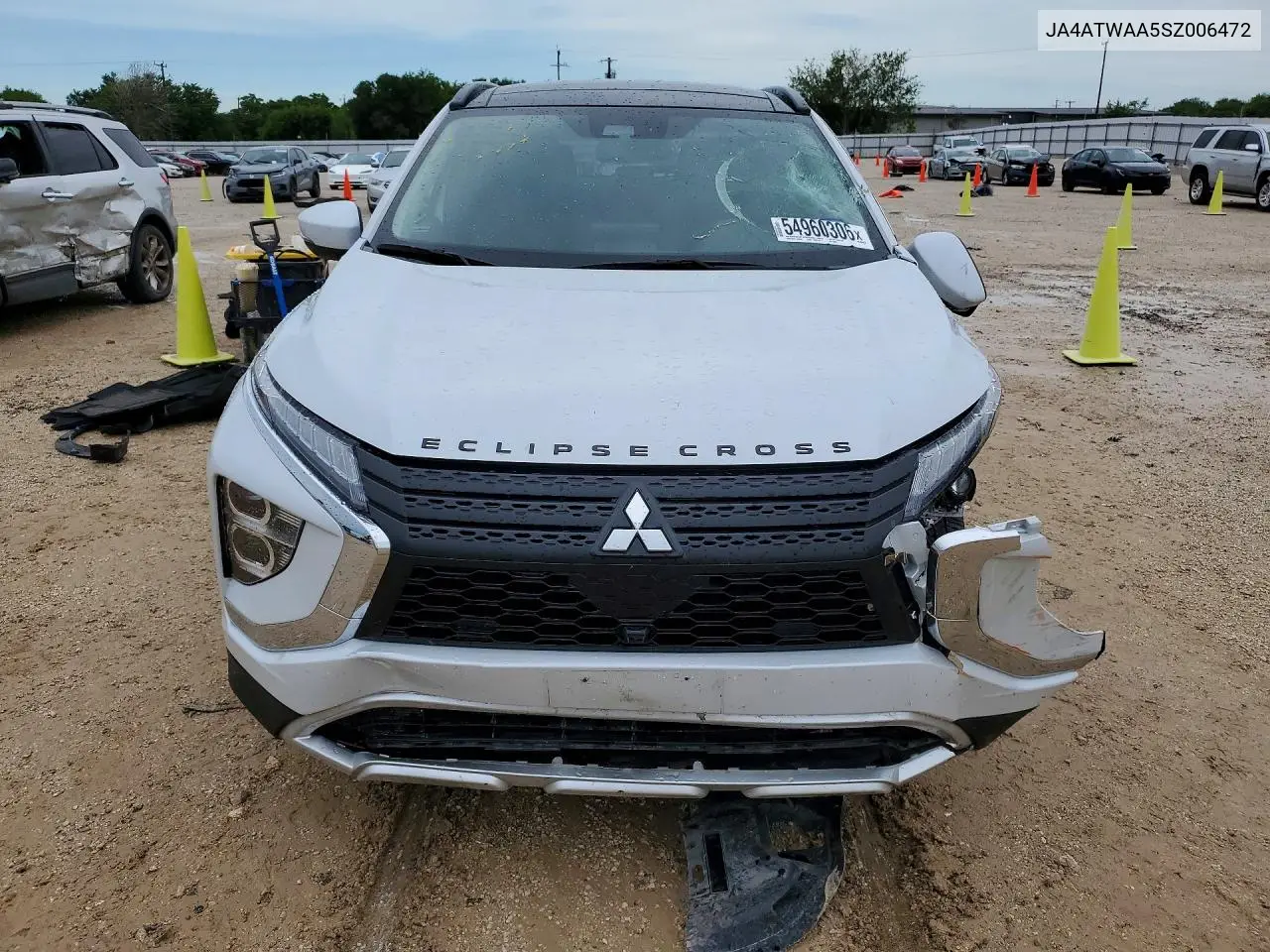 2025 Mitsubishi Eclipse Cross Se VIN: JA4ATWAA5SZ006472 Lot: 54960306