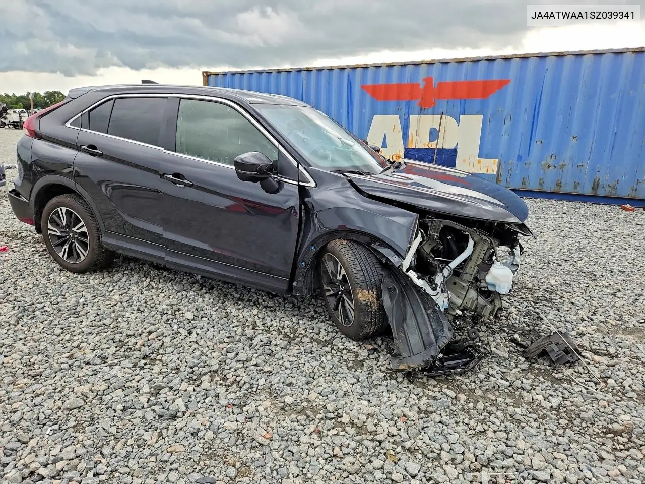 2025 Mitsubishi Eclipse Cross Se VIN: JA4ATWAA1SZ039341 Lot: 57846306
