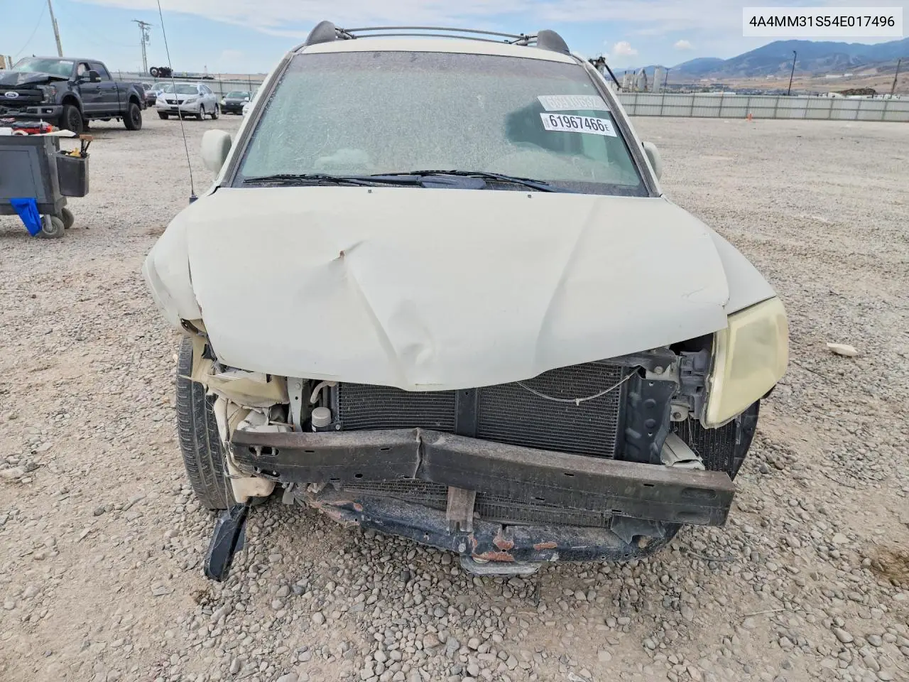 2004 Mitsubishi Endeavor Xls VIN: 4A4MM31S54E017496 Lot: 61967466