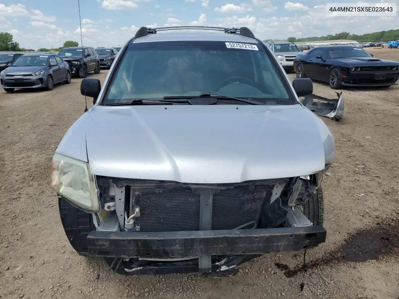 2005 Mitsubishi Endeavor Ls VIN: 4A4MN21SX5E023643 Lot: 76006965