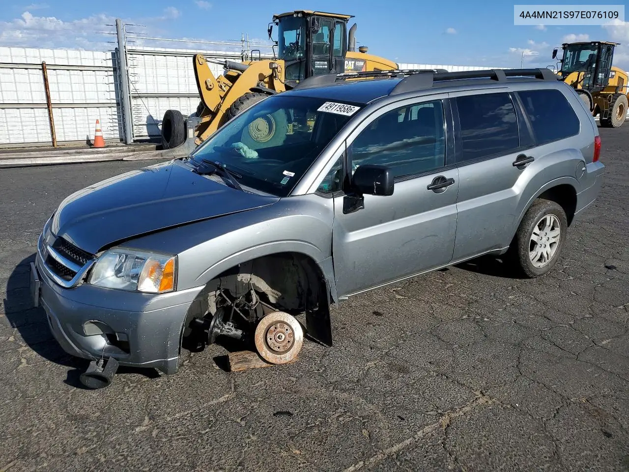 2007 Mitsubishi Endeavor Ls VIN: 4A4MN21S97E076109 Lot: 49119586