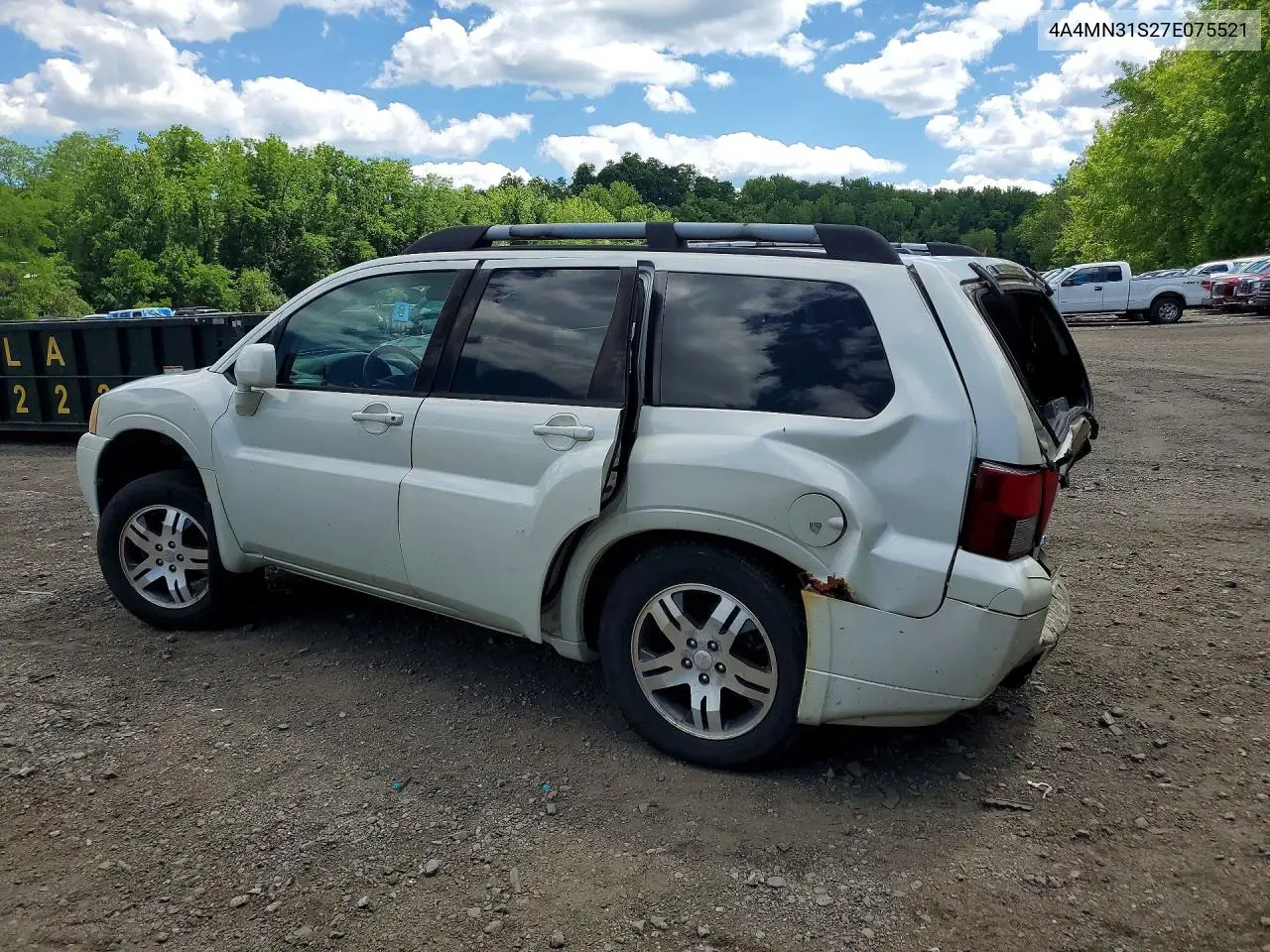 2007 Mitsubishi Endeavor Se VIN: 4A4MN31S27E075521 Lot: 58751006
